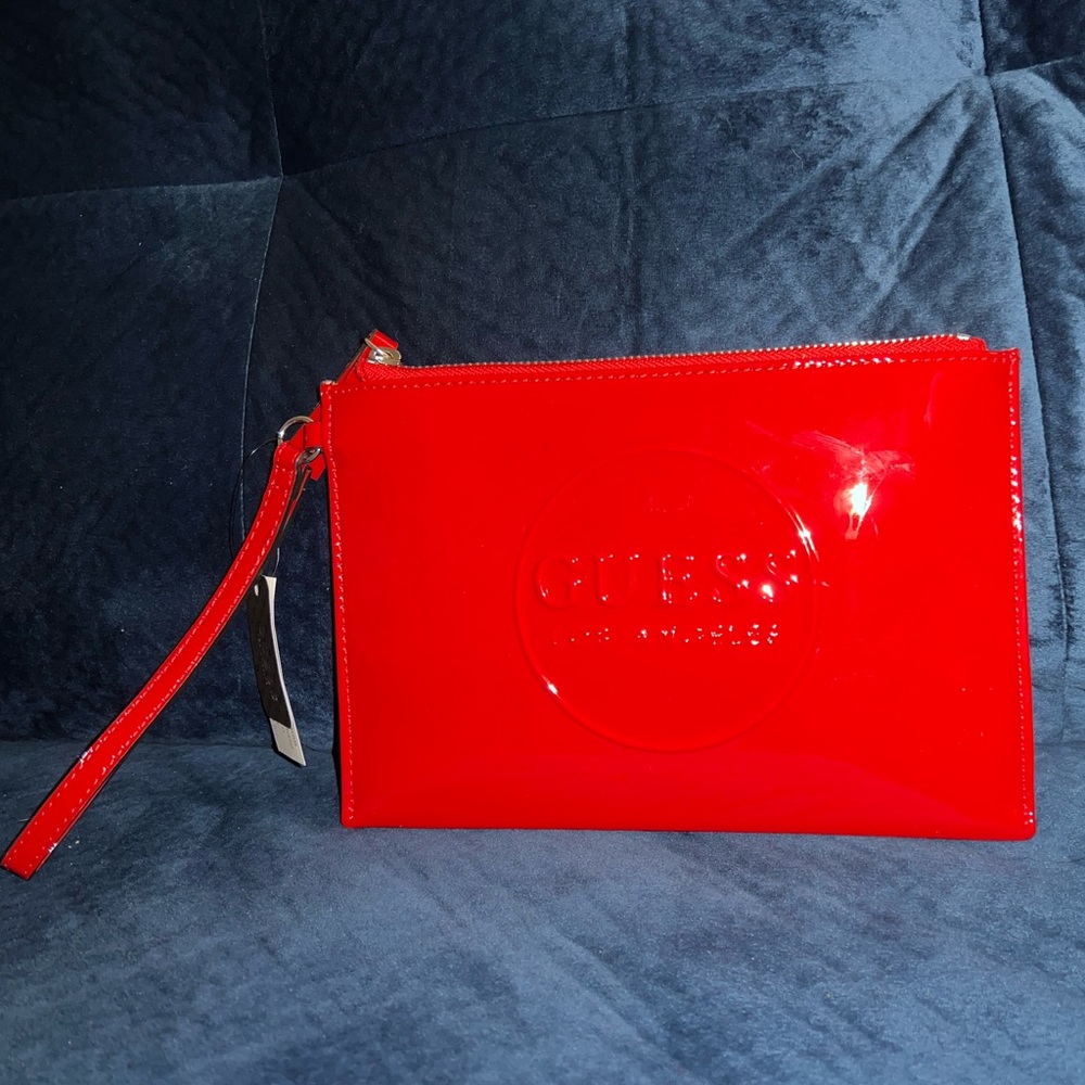 GUESS Red wristlet!